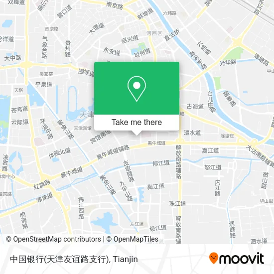 中国银行(天津友谊路支行) map