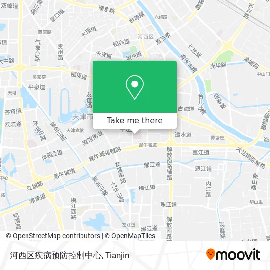河西区疾病预防控制中心 map