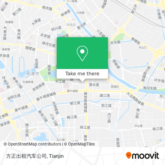 方正出租汽车公司 map