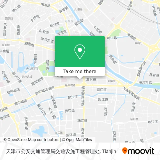 天津市公安交通管理局交通设施工程管理处 map