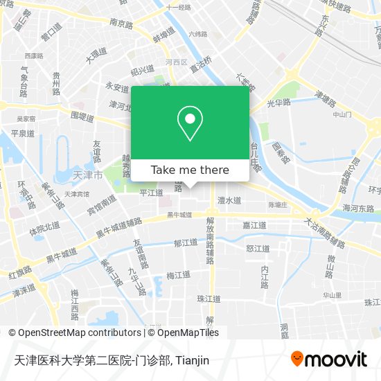天津医科大学第二医院-门诊部 map