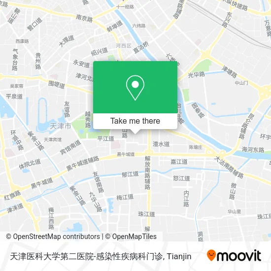 天津医科大学第二医院-感染性疾病科门诊 map