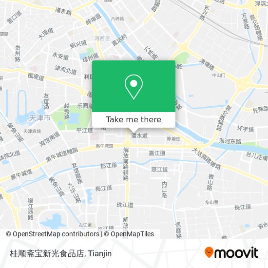 桂顺斋宝新光食品店 map