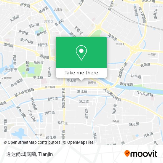 通达尚城底商 map