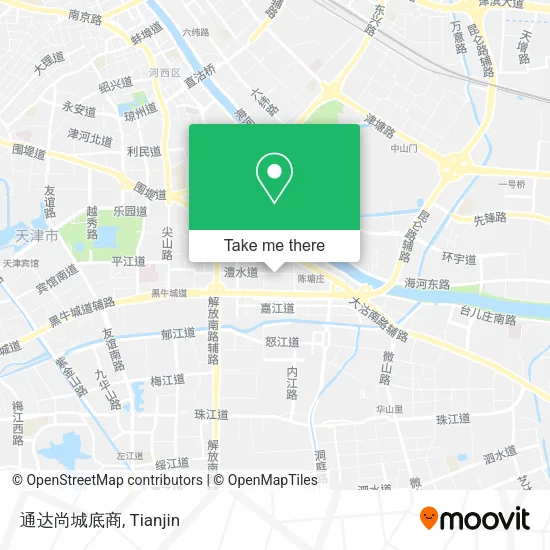 通达尚城底商 map
