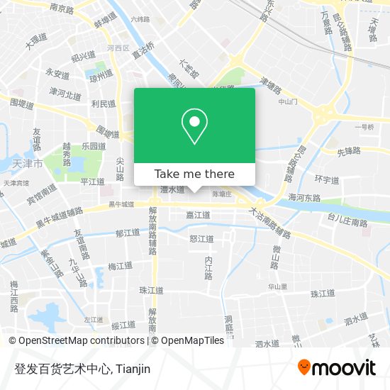 登发百货艺术中心 map
