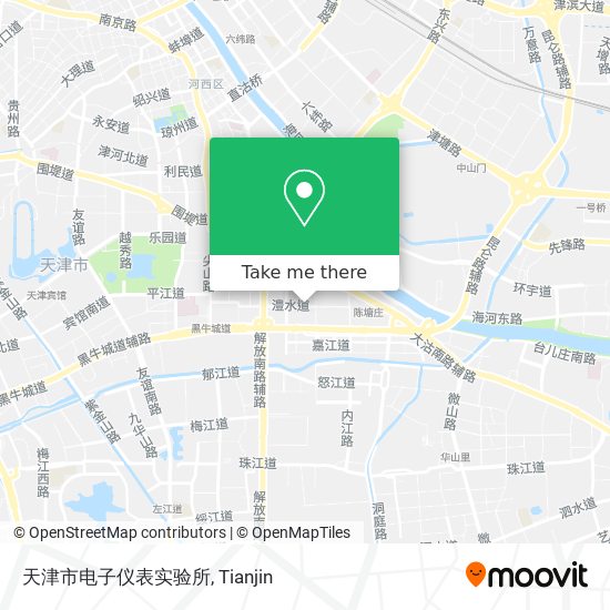 天津市电子仪表实验所 map