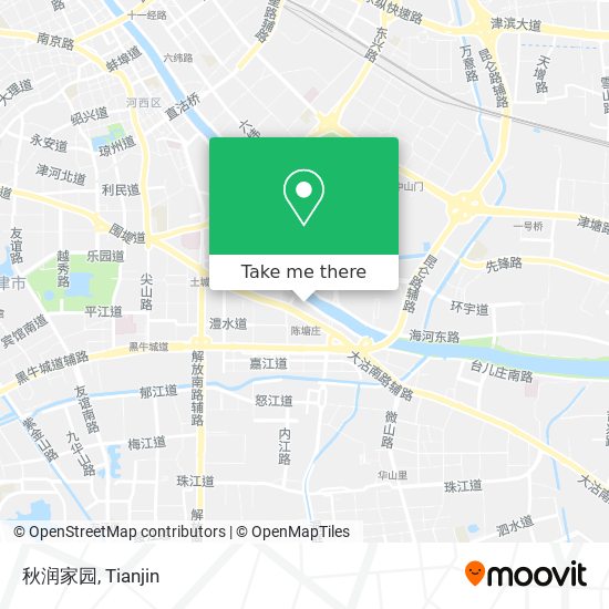 秋润家园 map