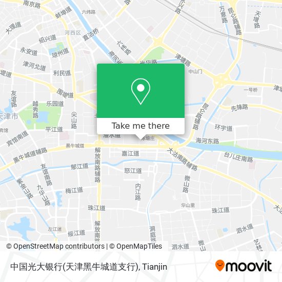中国光大银行(天津黑牛城道支行) map
