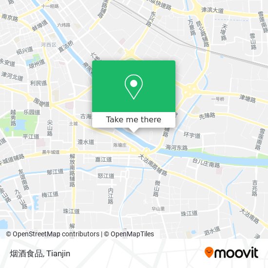烟酒食品 map