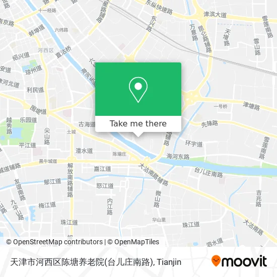 天津市河西区陈塘养老院(台儿庄南路) map