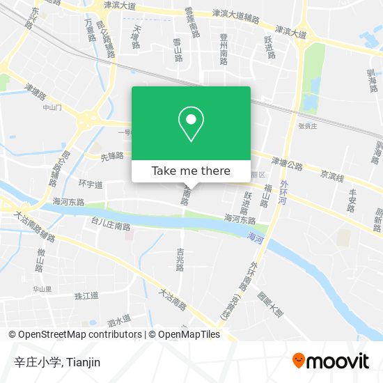 辛庄小学 map