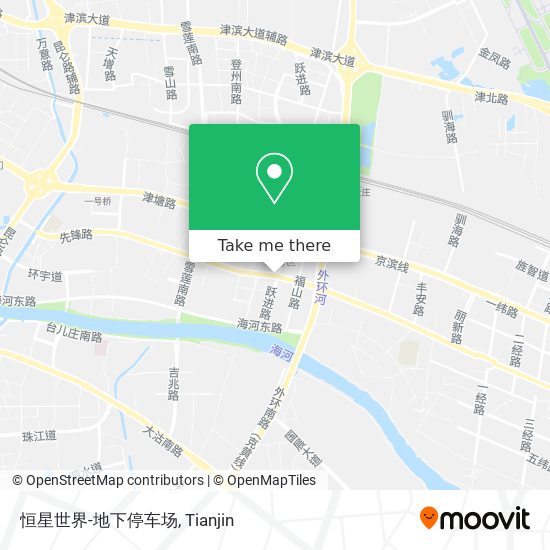 恒星世界-地下停车场 map