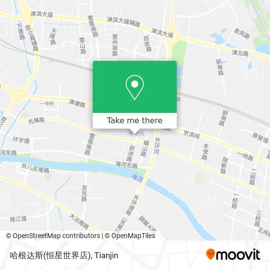 哈根达斯(恒星世界店) map