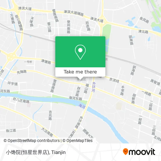 小馋院(恒星世界店) map