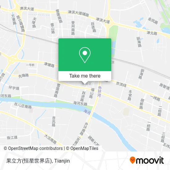 果立方(恒星世界店) map