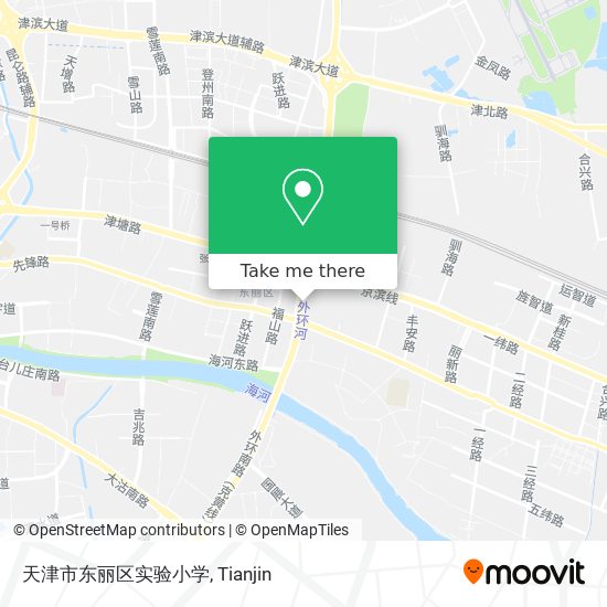 天津市东丽区实验小学 map