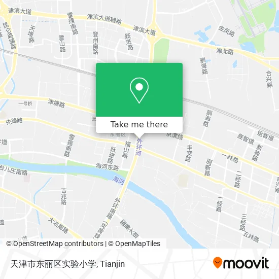 天津市东丽区实验小学 map
