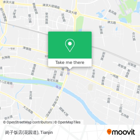 岗子饭店(花园道) map