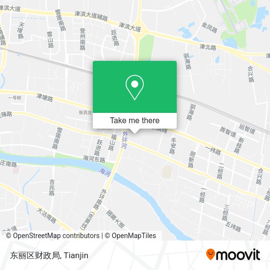 东丽区财政局 map