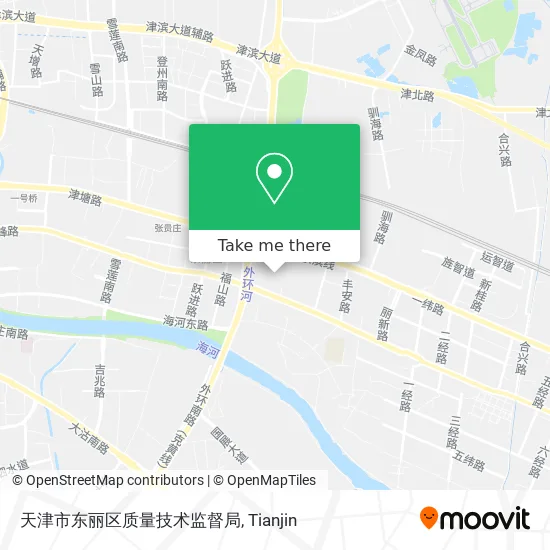 天津市东丽区质量技术监督局 map
