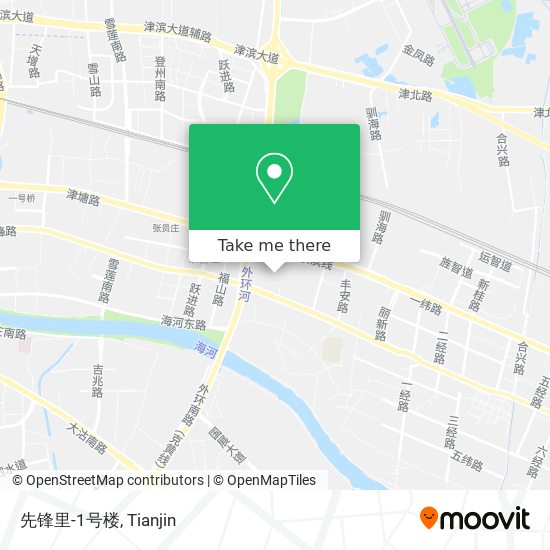 先锋里-1号楼 map