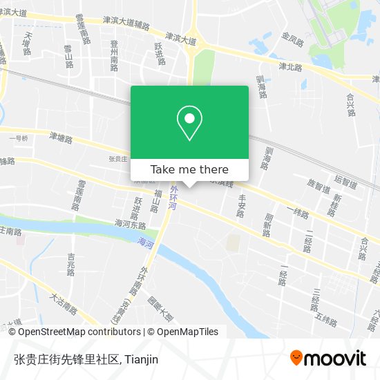 张贵庄街先锋里社区 map