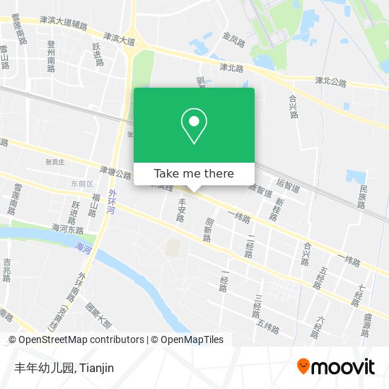 丰年幼儿园 map