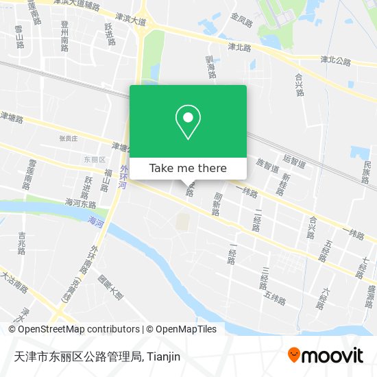 天津市东丽区公路管理局 map