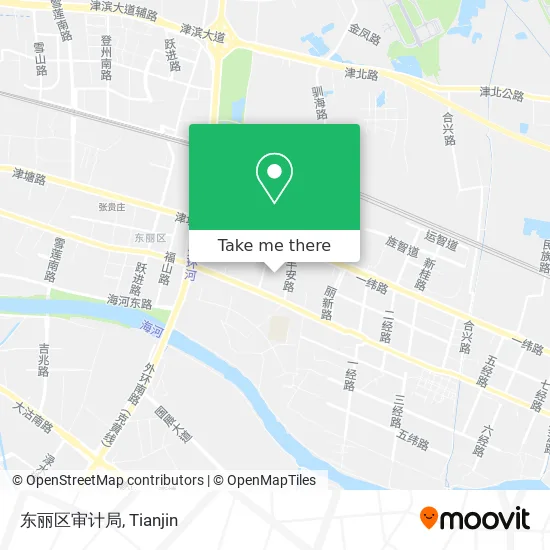 东丽区审计局 map