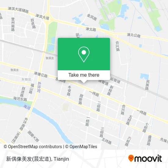 新偶像美发(晨宏道) map