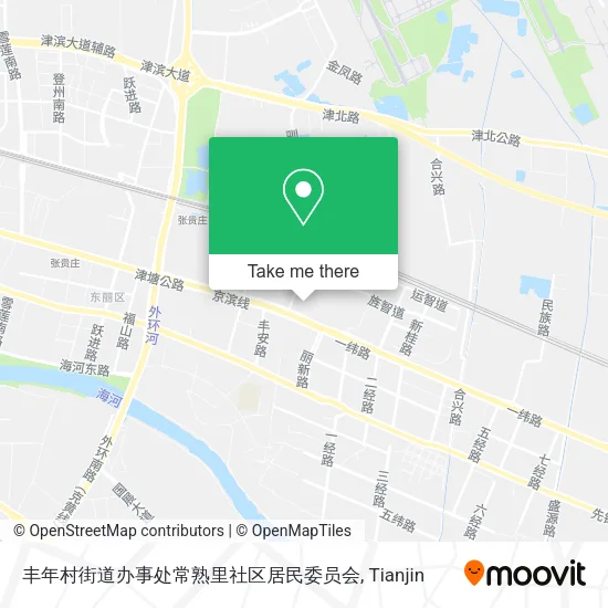 丰年村街道办事处常熟里社区居民委员会 map