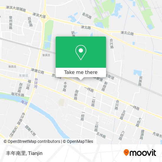 丰年南里 map