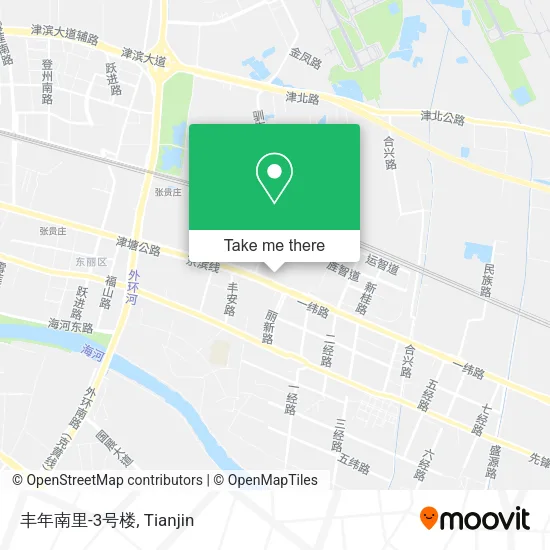 丰年南里-3号楼 map
