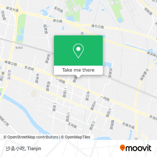 沙县小吃 map