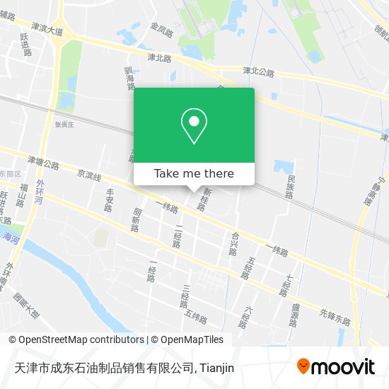天津市成东石油制品销售有限公司 map