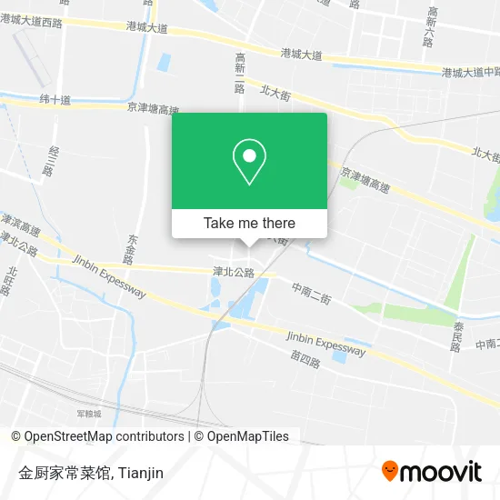 金厨家常菜馆 map