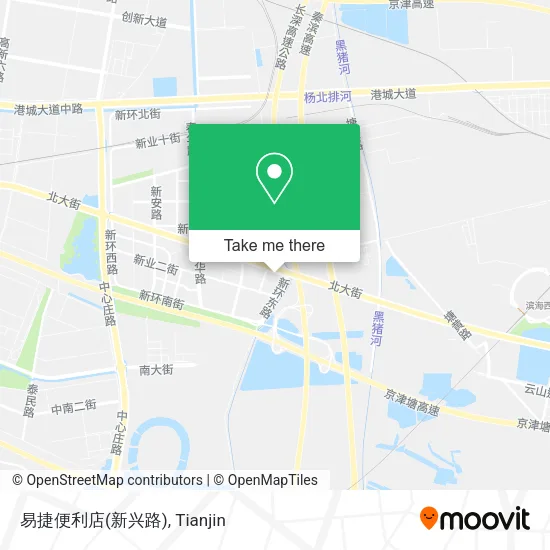 易捷便利店(新兴路) map