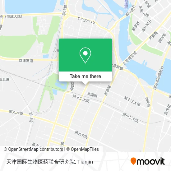天津国际生物医药联合研究院 map