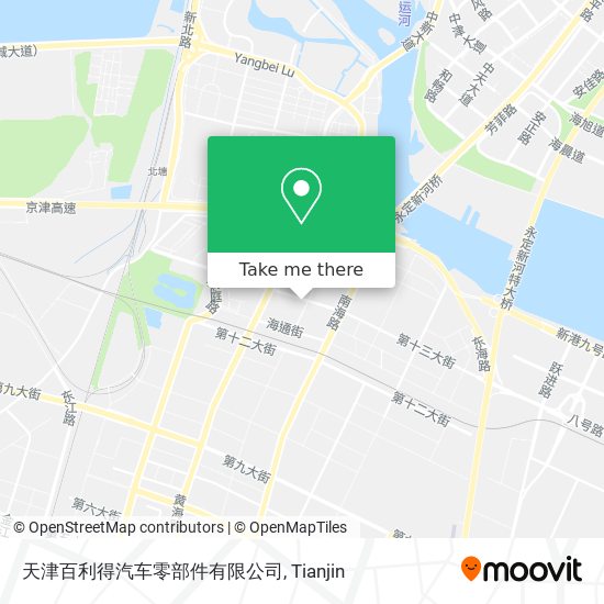 天津百利得汽车零部件有限公司 map