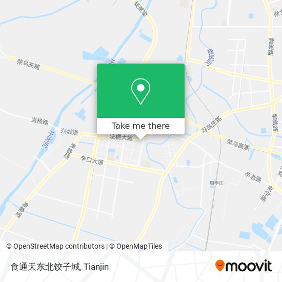 食通天东北饺子城 map