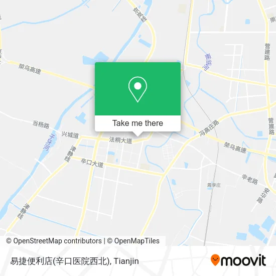 易捷便利店(辛口医院西北) map