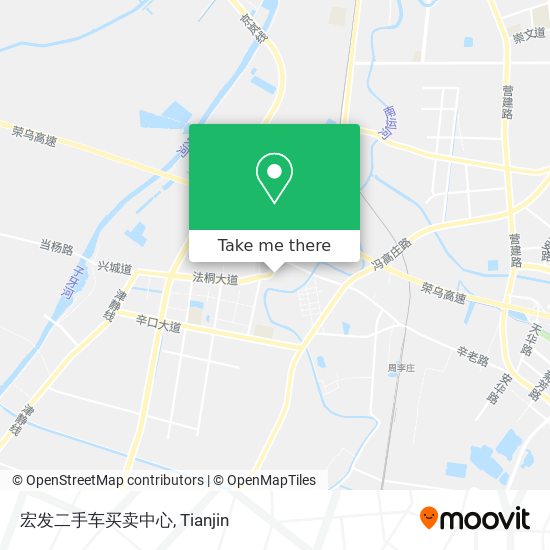 宏发二手车买卖中心 map