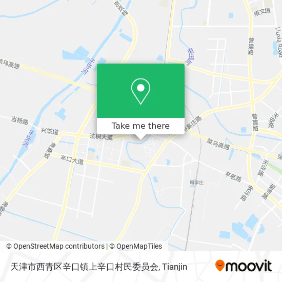 天津市西青区辛口镇上辛口村民委员会 map