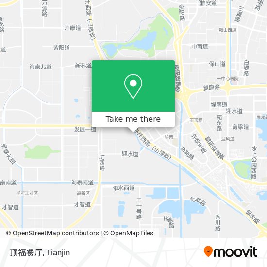 顶福餐厅 map