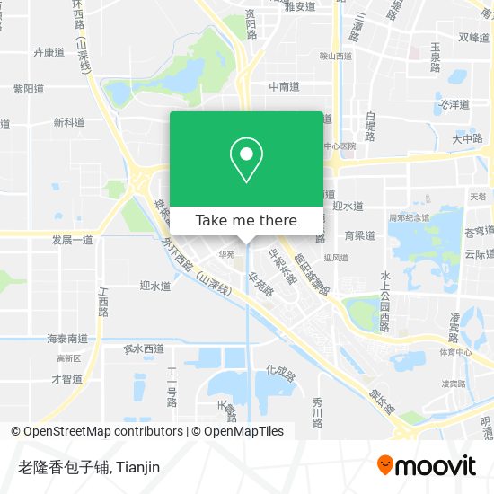 老隆香包子铺 map