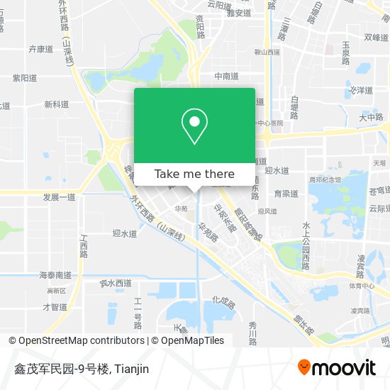 鑫茂军民园-9号楼 map