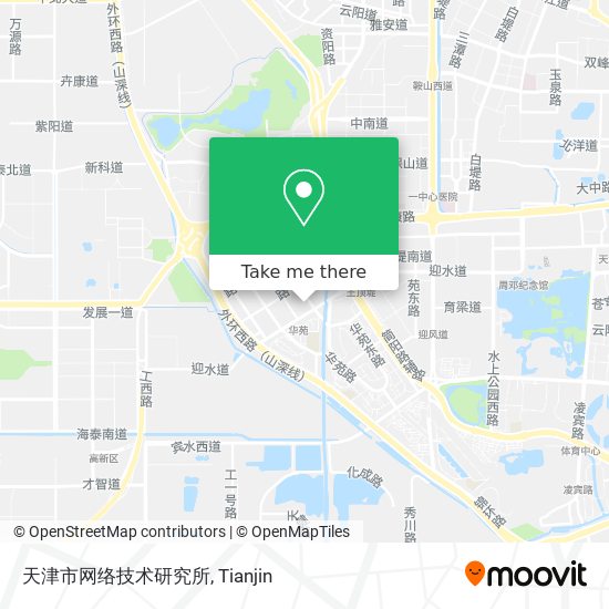 天津市网络技术研究所 map