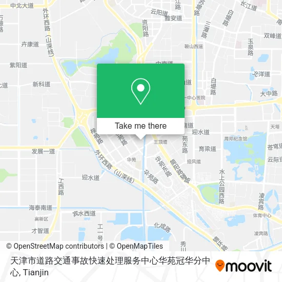 天津市道路交通事故快速处理服务中心华苑冠华分中心 map