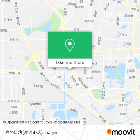 鲜の日坊(麦迪逊店) map